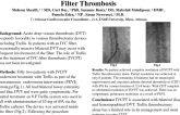 Role of Trellis Catheter in the Treatment of IVC Filter Thrombosis