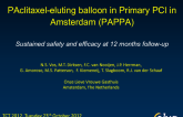 PAclitaxel-eluting Balloon In Primary Percutaneous Coronary Intervention In Amsterdam (PAPPA): Sustained Safety And Efficacy At 12 Months Follow-up.