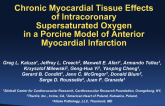 Chronic Myocardial Tissue Effects of Intracoronary Supersaturated Oxygen in a Porcine Model of Anterior Myocardial Infarction