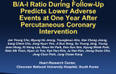Reduction of Apolipoprotein B/A-I Ratio During Follow-Up Predicts Lower Adverse Event Rate at One Year After Percutaneous Coronary Intervention