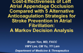 Cost-effectiveness Of Transcatheter Left Atrial Appendage Occlusion Compared With 5 Alternative Anticoagulation Strategies For Stroke Prevention In Atrial Fibrillation: A Markov...