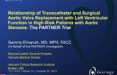 Relationship of Transcatheter and Surgical Aortic Valve Replacement with Left Ventricular Function in High-Risk Patients with Aortic Stenosis