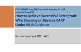 How to Achieve Successful Retrograde Wire Crossing or Reverse CART Under IVUS Guidance