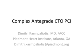 Complex Antegrade CTO PCI(2)