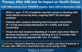 Nuisance Bleeding with Prolonged Dual Antiplatelet Therapy After AMI and Its Impact on Health Status