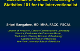 Essentials of Clinical Trial Design: Statistics 101 for the Interventionalist