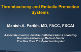 Thrombectomy and Embolic Protection Systems