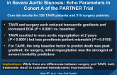Transcatheter vs. Surgical Aortic Valve Replacement in Severe Aortic Stenosis: Echo Parameters in Cohort A of the PARTNER Trial