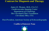 Contrast for Diagnosis and Therapy