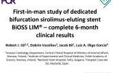 First-in-man study of dedicated bifurcation sirolimus-eluting stent BiOSS LIM® – complete 6-month clinical results