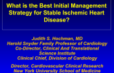 What is the Best Initial Management Strategy for Stable Ischemic Heart Disease?