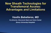 New Sheath Technologies for Transfemoral Access: Advantages and Limitations