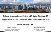 Balloon Undersizing as Part of a CT Sizing Strategy: CT Assessment of THV Expansion and Correlation with PVL