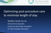 Optimizing Post-procedure Care to Minimize Length of Stay