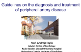 Guidelines on the Diagnosis and Treatment of Peripheral Artery Disease
