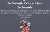 The Role of Drug Coated Balloons In Diabetic Critical Limb Ischaemia