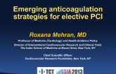 Emerging Anticoagulation Strategies for Elective PCI