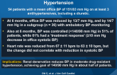 Renal Denervation in Moderate Treatment Resistant Hypertension