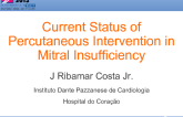 Current Status of Percutaneous Intervention in Mitral Insufficiency