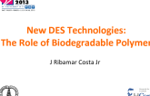 New DES Technologies: The Role of Biodegradable Polymer