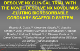 Angiographic Results of the DESolve Nx Clinical Trial with the Novel DESolve Nx Novolimus-eluting Bioresorbable Coronary Scaffold System