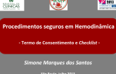 Procedimentos Seguros em Hemodinâmica: Termo de Consentimento e Checklist