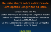 Reunião Aberta Sobre a Diretoria de Cardiopatias Congênitas da SBHCI