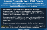 Cardioprotective and Prognostic Effects of Remote Ischemic Preconditioning in CABG Patients