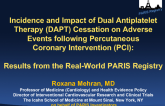 Incidence and Impact of Dual Antiplatelet Therapy (DAPT) Cessation on Adverse Events following Percutaneous Coronary Intervention (PCI):Results from the Real-World PARIS Registry