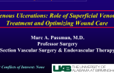 Venous Ulcerations: Role of Superficial Venous