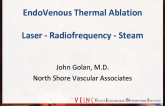 EndoVenous Thermal Ablation: Laser - Radiofrequency - Steam