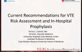 Current Recommendations for VTE Risk Assessment and In-Hospital Prophylaxis