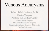 Venous Aneurysms