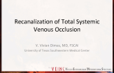 Recanalization of Total Systemic Venous Occlusion