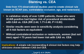 A Clinical Rule to Select Patients for Stenting vs. CEA