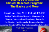 Setting up a Thriving Clinical Research Program: The Basics and More