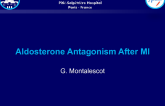 Aldosterone Antagonism After MI