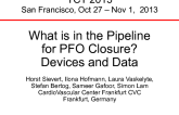 What Is in the Pipeline for PFO Closure? Devices and Data