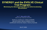 SYNERGY and the EVOLVE Clinical Trial Program: Minimizing the Abluminal Polymer Load while Accelerating Bioresorption