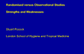 Randomized vs. Observational Studies: Strengths and Weaknesses