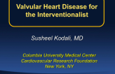 Valvular Heart Disease for the Interventionalist