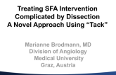 Treating SFA Intervention Complicated by Dissection: A Novel Approach Using "Tack"