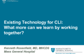 Existing Technologies for CLI: What More Can We Learn by Working Together?