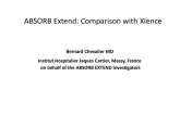 Latest Results from ABSORB Extend: Comparison with Xience