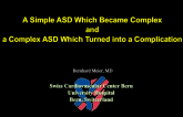 Complications or Suboptimal ASD Closure