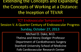 Extending the Concepts and Expanding the Indications by Working at a Distance: The Inception of TEVAR