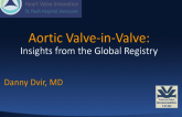 Insights from the Worldwide Valve-in-Valve TAVR Registry