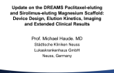 Update on the DREAMS Paclitaxel-eluting and Sirolimus-eluting Magnesium Scaffolds: Device Design, Elution Kinetics, Imaging and Extended Clinical Results