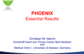 PHOENIX: Essential Results