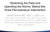 Stretching the Field and Upending the Norms: Below-the-Knee Percutaneous Intervention